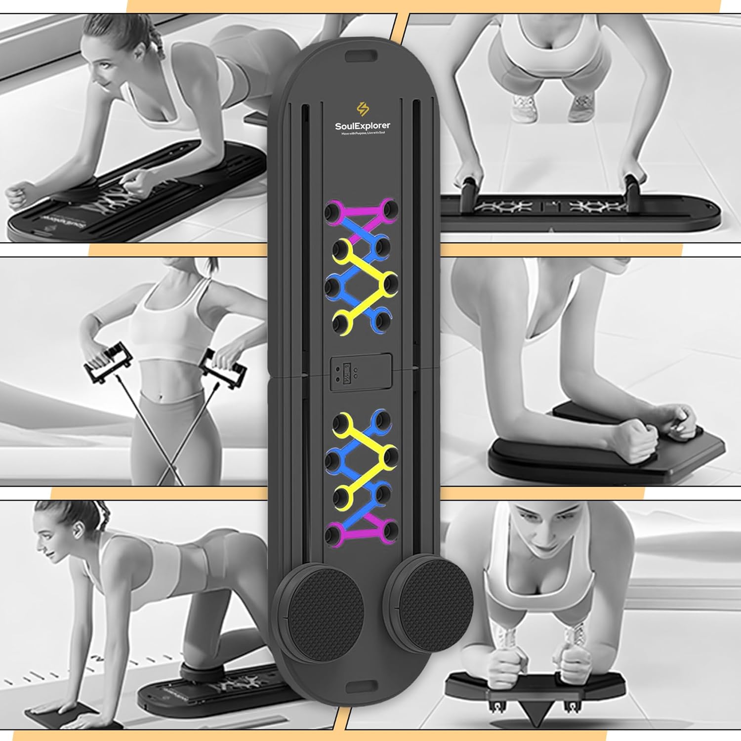 Pilates Board Best for Women Fitness & Exercise | Soul Expolrer
