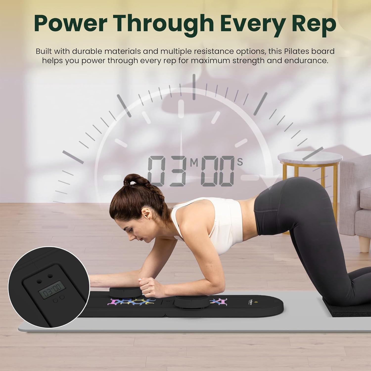 Pilates Board Best for Women Fitness & Exercise | Soul Expolrer