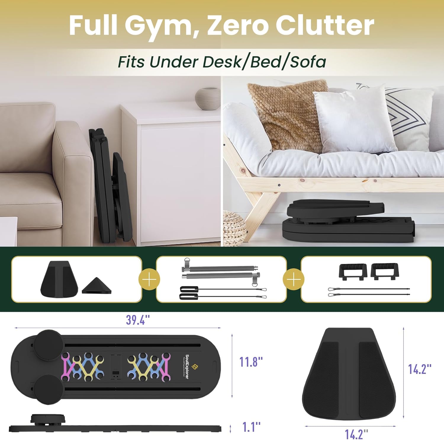 Pilates Board Best for Women Fitness & Exercise | Soul Expolrer